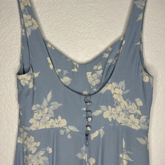Reformation Reverie Viscose Blend Midi Dress Size 4 - Picture 9 of 16